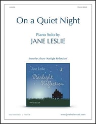 On A Quiet Night piano sheet music cover Thumbnail